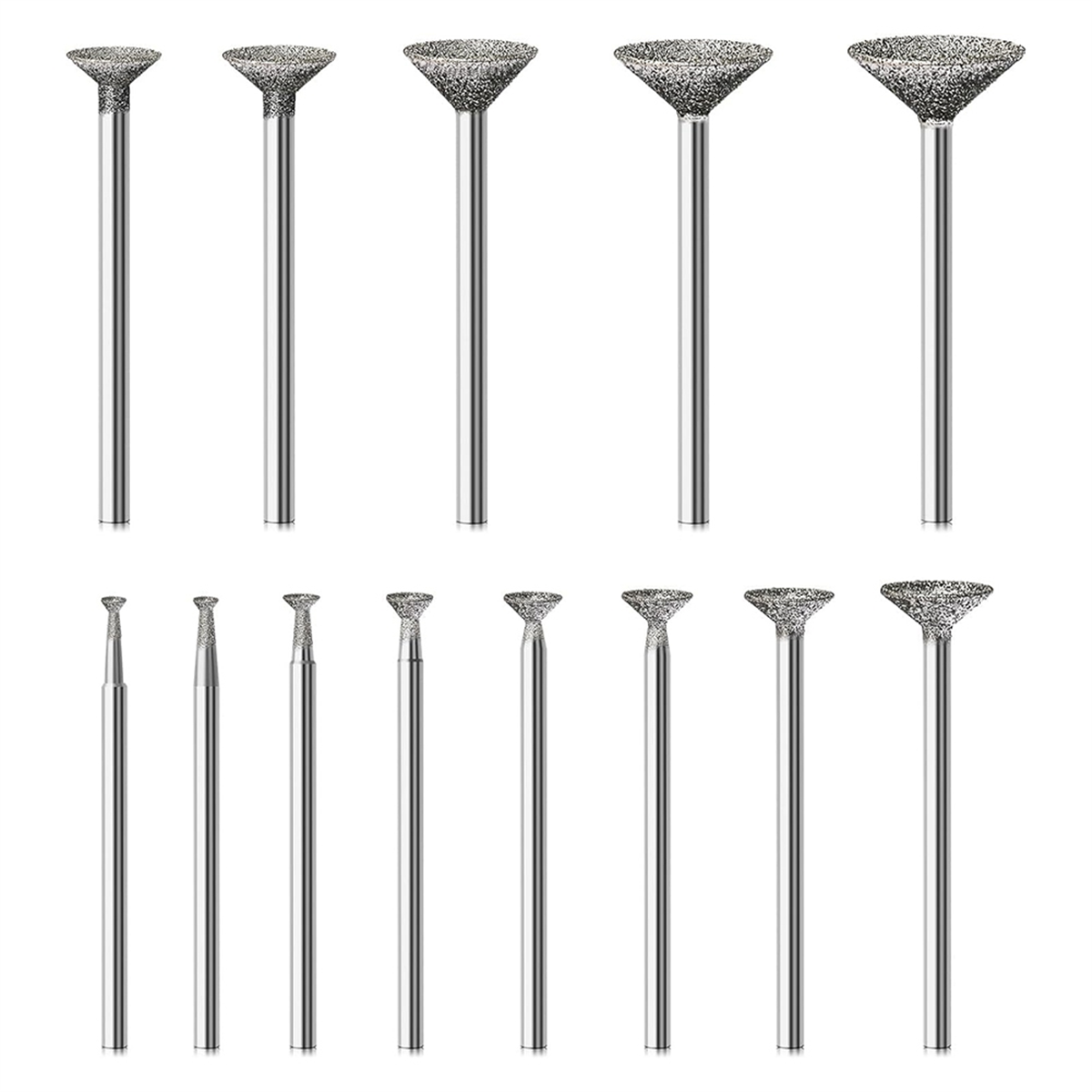 Diamant Freeset - 13PCS Polijstkits - Rotary Tool Accessoires voor Dremel