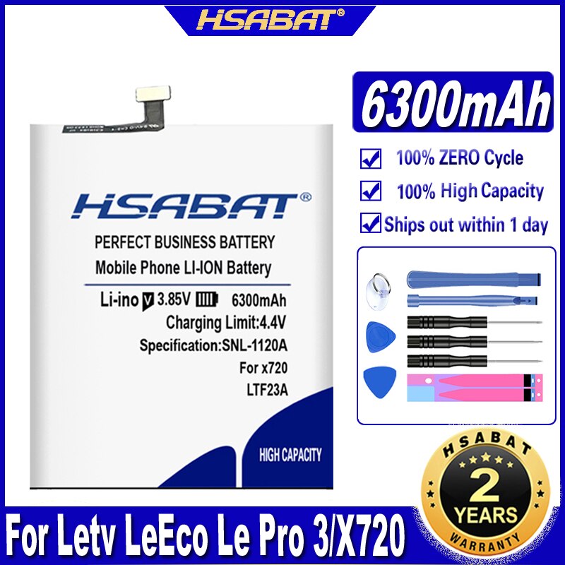 HSABAT LTH21A Batterie für Letv Le Max 2 Max2 5,7 zoll X820 X821 X822 X829 LeMax2 LTF23A für Letv Pro 3 Pro3 X720 X722 X728