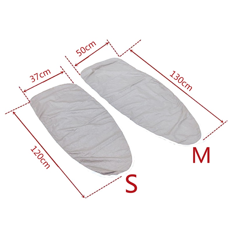 Hause Universelle Silber Beschichtet gepolstert Bügelbrett Abdeckung & 4mm Pad Dicken Reflektieren Schwere Wärme Reflektierende Versengen Beständig 2 größen