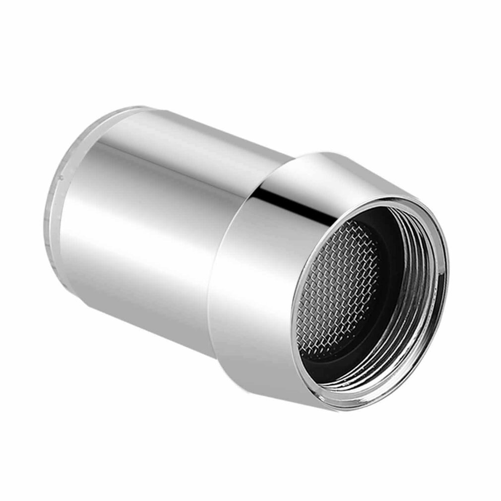 3 farve led lys skifte vandhane bruser vandhane temperatur sensor vandhane glød brusebad venstre skrue med konverter