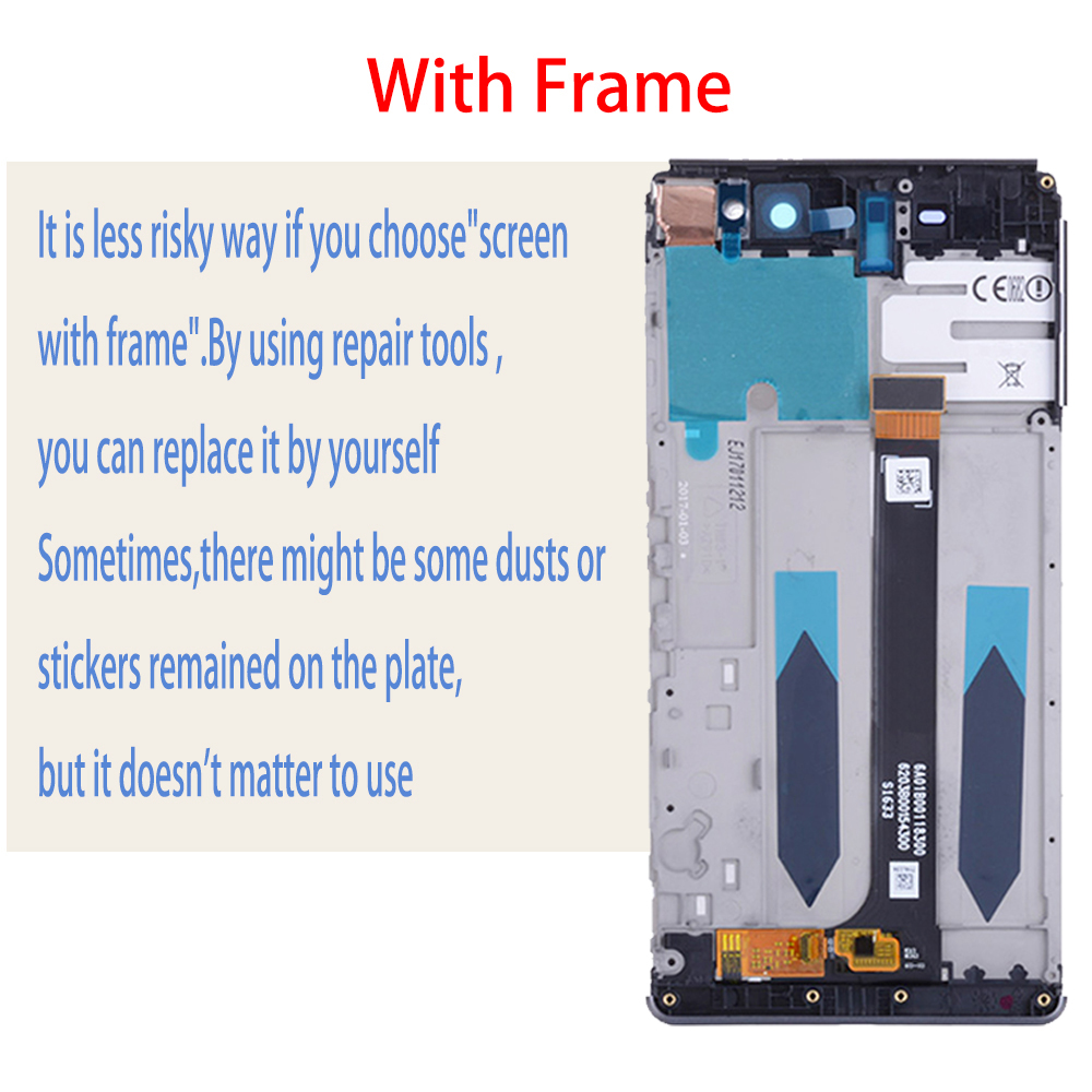 6.0 &quot;für SONY Xperia XA Ultra C6 LCD Original Ändern Touchscreen F3211 F3212 F3215 LCD Anzeige Digitizer Mit rahmen Ersatz