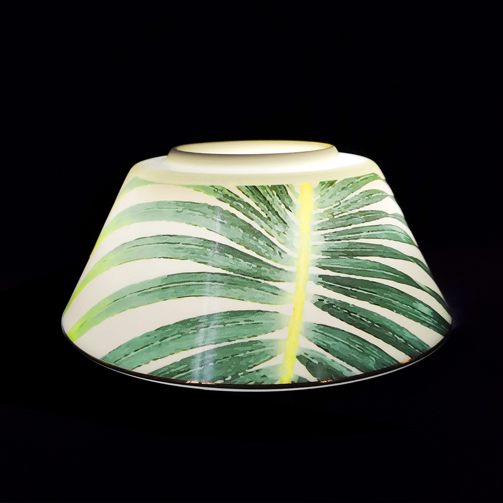 Bone China Ronde Plaat Creatieve Bos Dessert Serie Set Bladeren, Bloemen, restaurant En Thuisgebruik Koffie Set En Kom