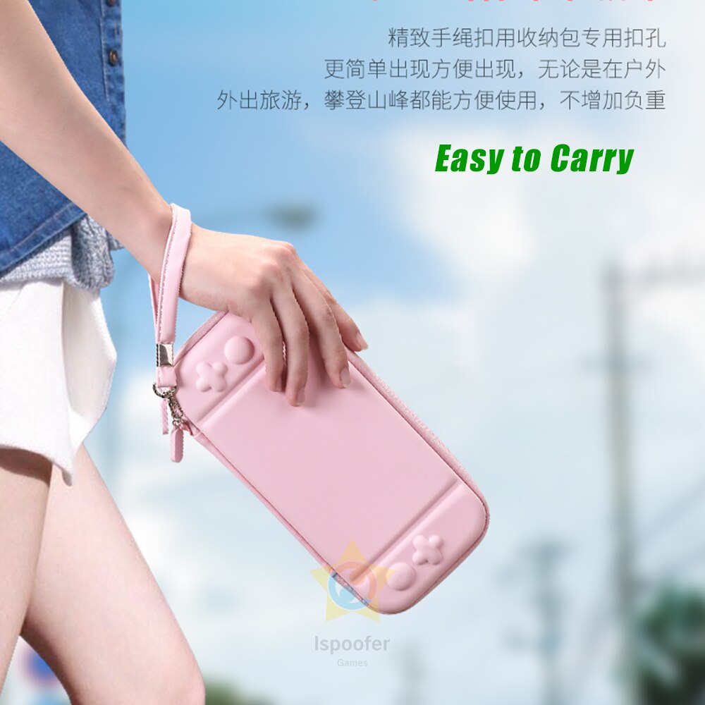 Colorful Bag Carrying Case Portable Pouch For Nintend Switch NS Detachable Ultra Slim Hard Shell Protective Cover