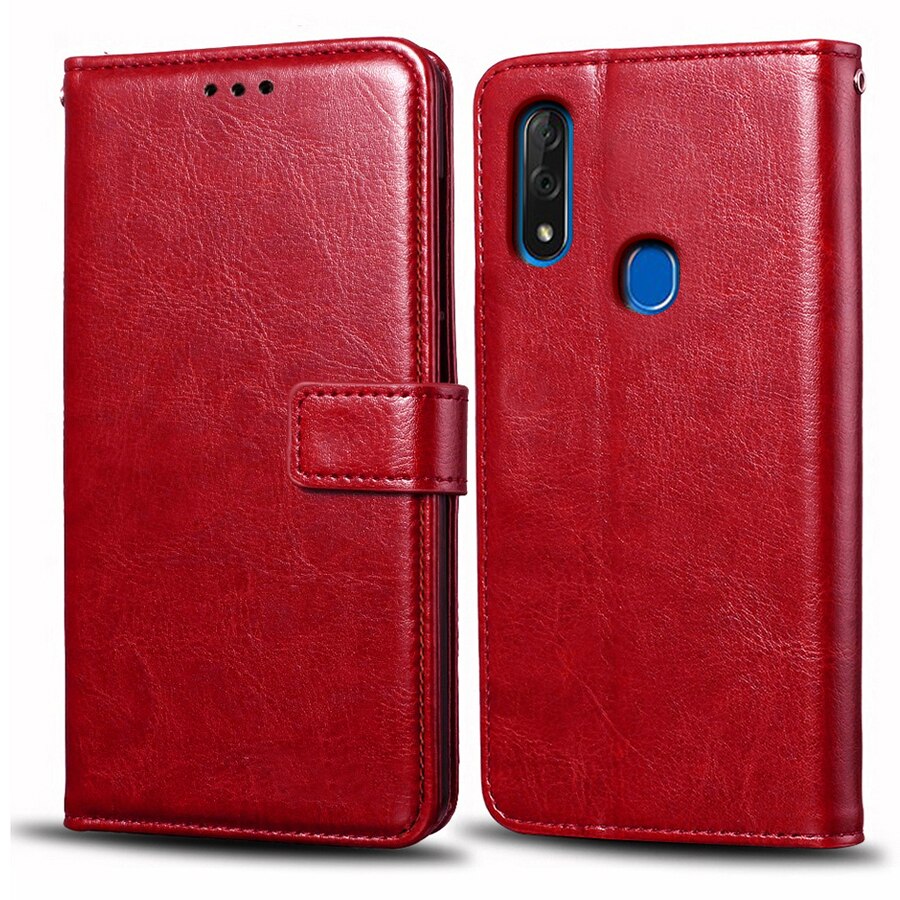 Funda de silicona TPU de lujo para ZTE blade V10, Funda de teléfono plegable de piel para ZTE Blade V10 V 10 v10, Funda, Funda para ZTE v10 vita