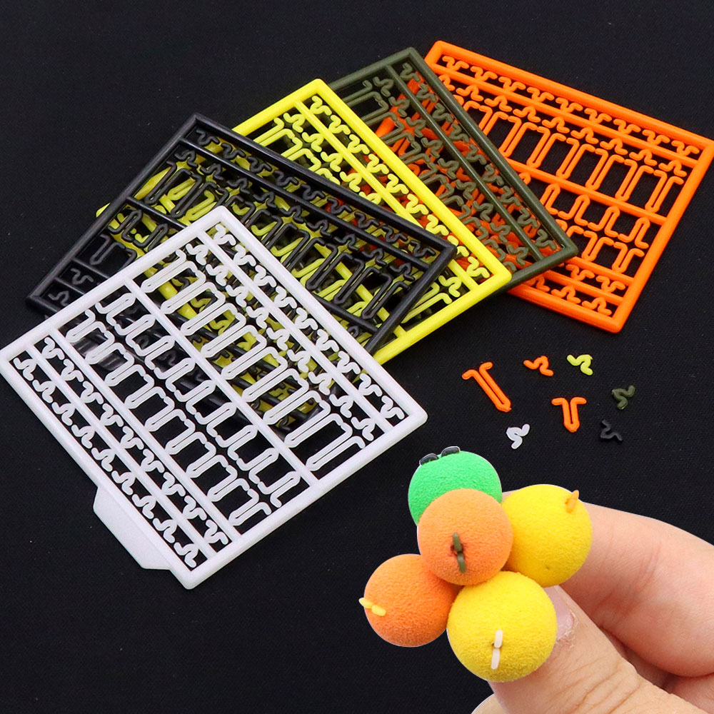 5 pièces matériel de pêche à la carpe plate-forme à cheveux Boilie appât perceuse bouchons de pêche pour méthode mangeoire carpe crochet arrêt perle matériel de pêche
