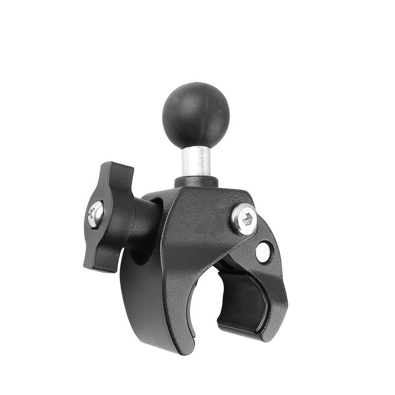 Motorcycle Aluminum Alloy M10 Threaded Post M10 Male Threaded Extension Ball Adapter Rear View Mirror Claw Mount with 1'' Ball: Handlebar Claw Mount