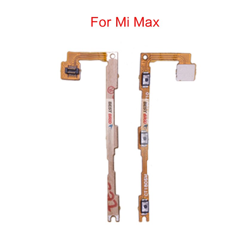 1pcs For Xiaomi Max Mi Max 2 Max 3 Volume Button Power Switch On Off Button Key Flex Cable