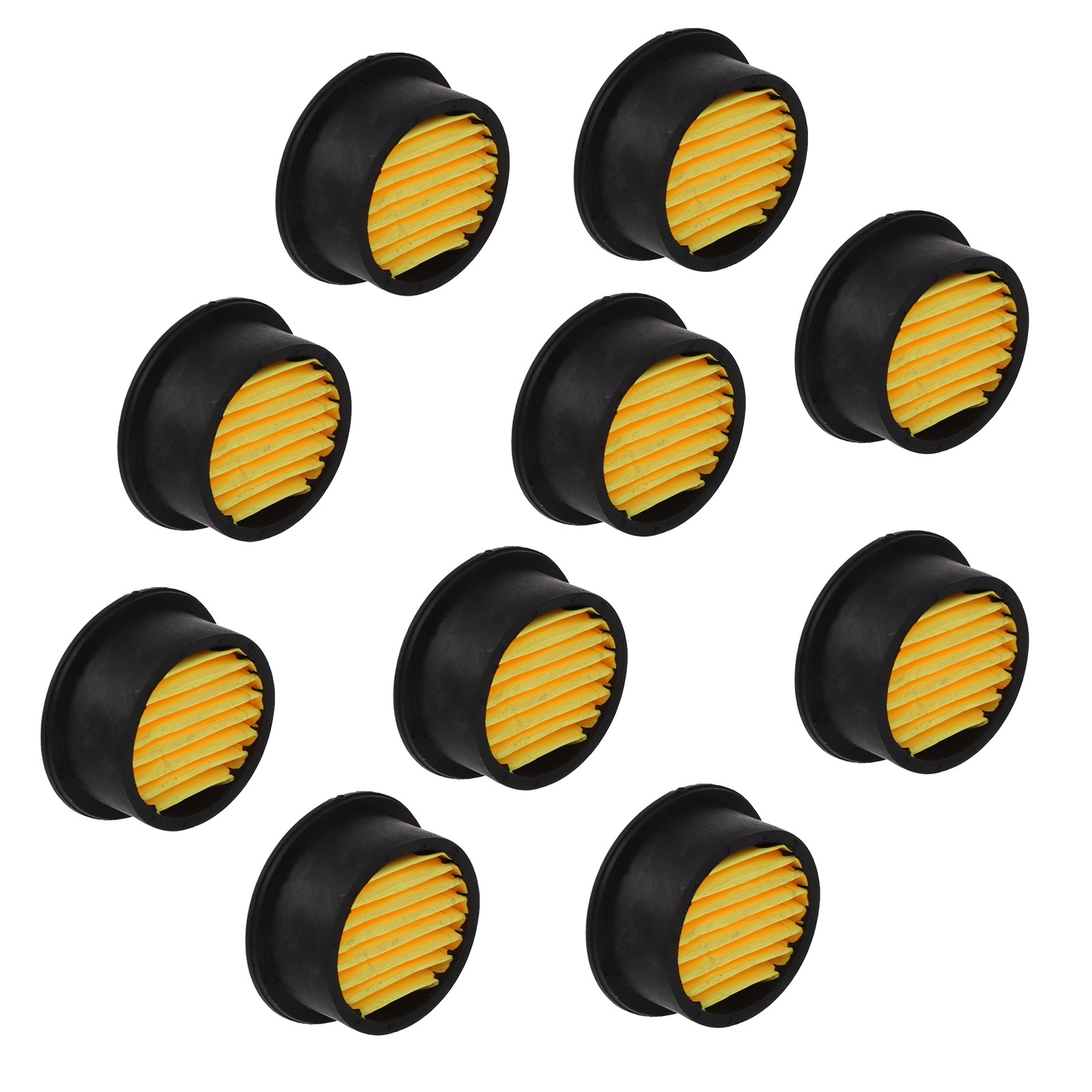 10 stuks luchtfilterelementen luchtcompressor filter filter uitlaat filter luchtinlaatfilter pneumatische onderdelen hardware: Default Title
