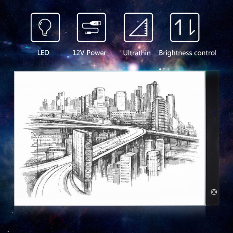 Digital Drawing Tablets A3 LED Artist Thin Stencil Graphic Drawing Board Light Box Tracing Table Pad LED Painting Board Pad