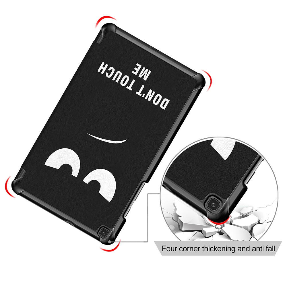 Til samsung galaxy tab  a 8.0 etui cover tablet sm -t290 sm-t295 sm-t297 ultra slim flip stativ magnetisk etui funda
