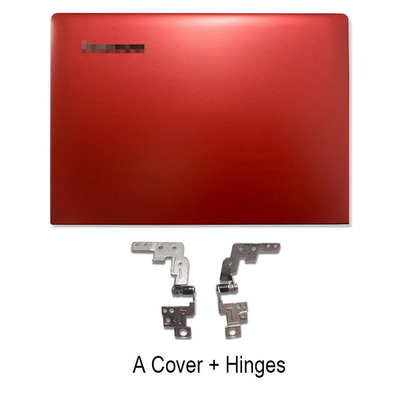 For Lenovo IdeaPad S400 S410 S405 S435 S436 Laptop LCD Back Cover/Front Bezel/Palmrest/Bottom Case Top Case Red Non Touch: A Hinges