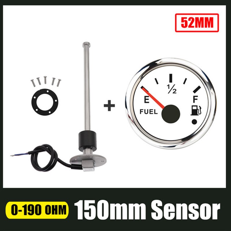Fuel Level Gauge With Sensor 150mm 350mm 450mm 0-190ohm Water Level Gauge with Sensors Fuel Sender Unit For Car Boat 12V/24V: WS-150mm