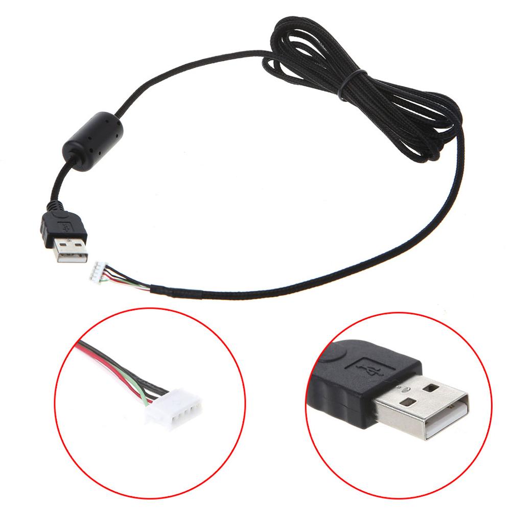 Usb Muis Kabel Line Vervanging Draad Voor Logitech G5 G500 Speciale Muis Lijnen