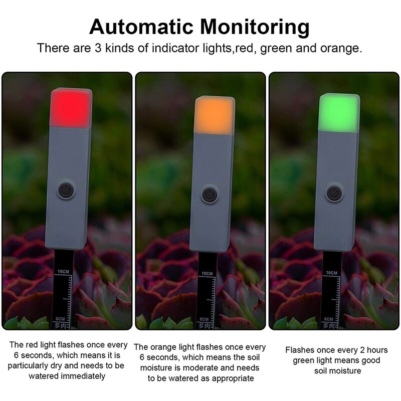 Automatic Soil Moisture Meter For Plants Plant Moisture Meter Plant Water Meter House Plant Soil Moisture Meter