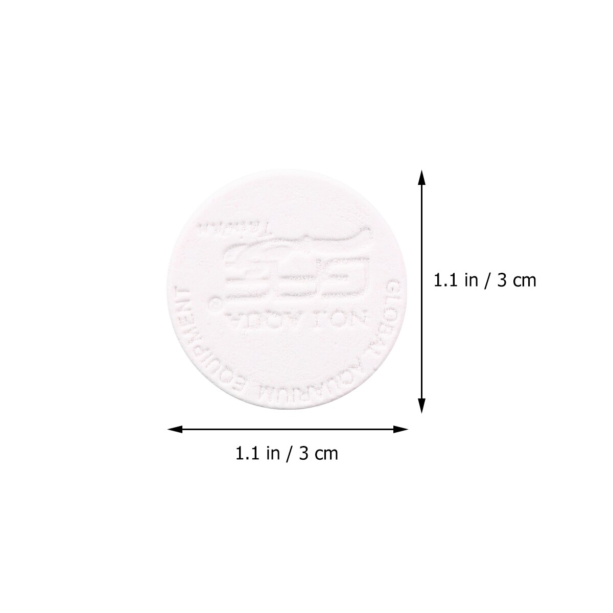 10Stck Acryl Aquarium Korallen Gestell Halterung Basis Korallen Frag Stehen Aquarium Lieferungen: 10Stck 3cm