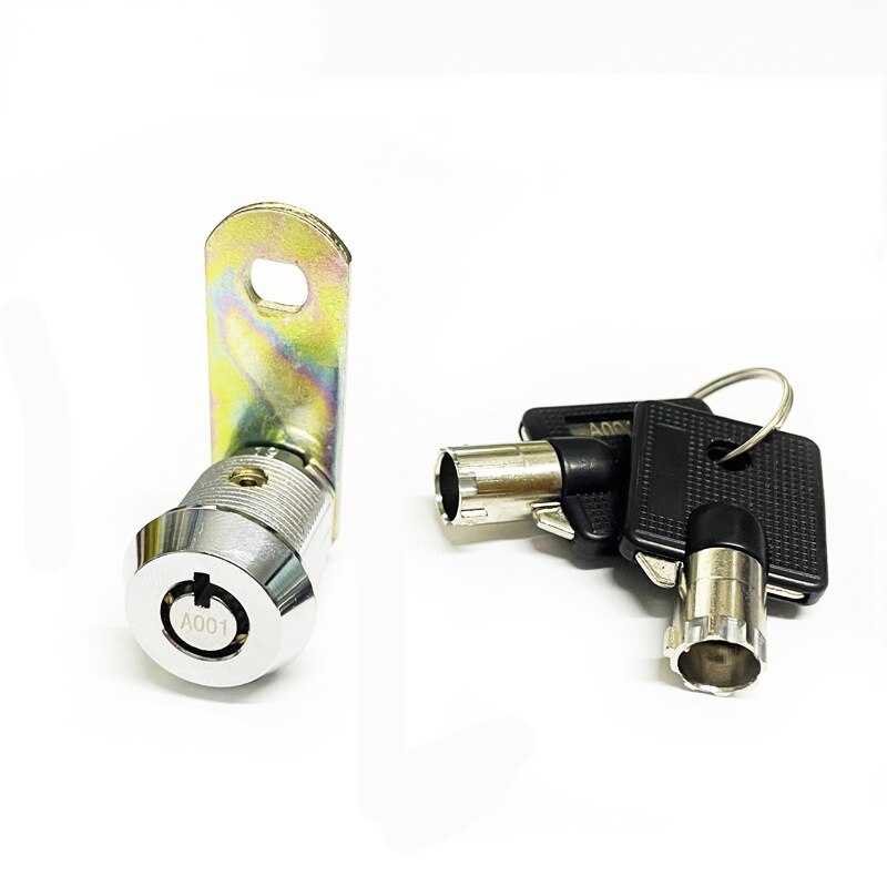 Kast Cam Lock Met Tubular Key Home 19Mm Lade Mailbox Gereedschapskist Game Console Cam Lock Meubels Hardware Lade lock