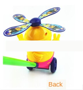 Trotteur pour bébé, chariot, jouet, pôle unique, enfant, pousser, pousser, garçon, fille, fille, pousser, avion, papillon, homard, 1 paire
