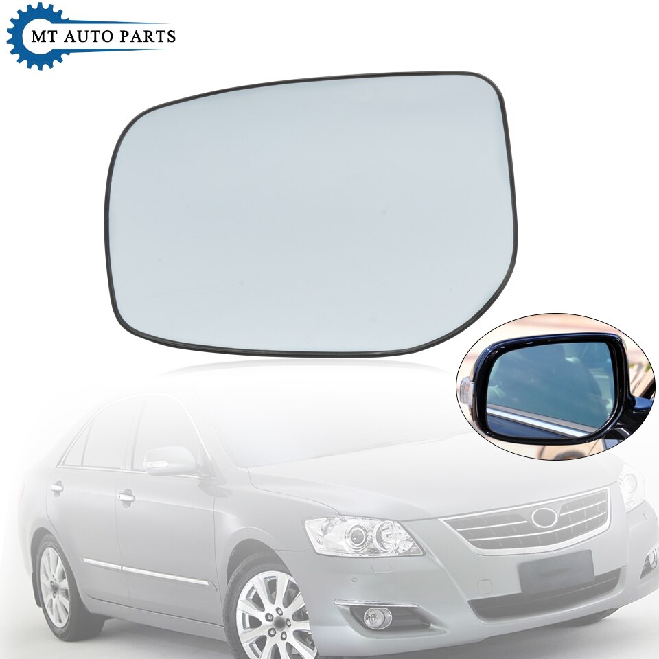 MTAP Rearview Door Mirror Lens For TOYOTA CAMRY ASIAN 2006 2007 2011Rear View Side Mirror Glass Without Heating
