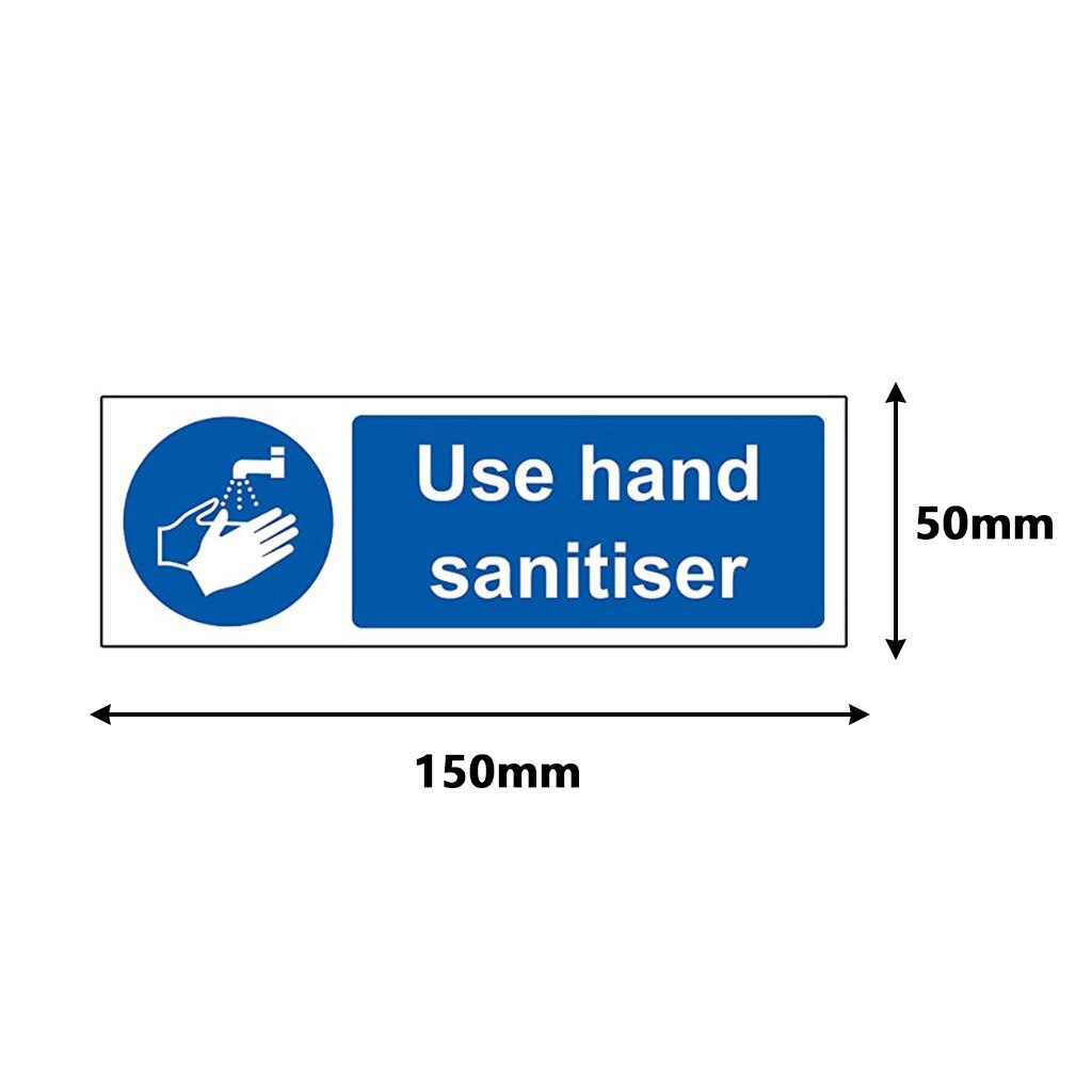 WARNING Now wash your hands Signs Home Bar Pub Decorative Plates Warning Sign Wall Stickers 150mmx200mm Notice Sticker#0520y30: B