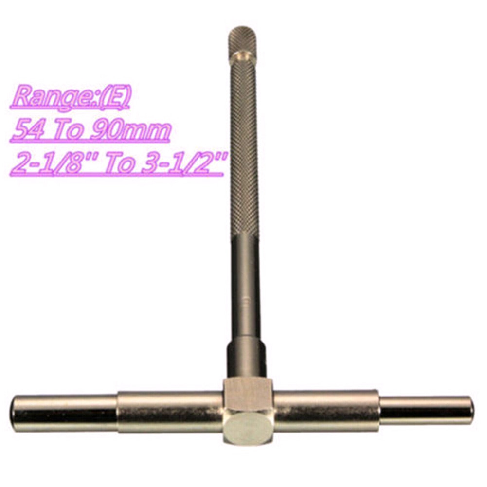 6pcs 8-150mm Engineer T-Bore Tool Steel Measurement Telescopic Gauge Micrometer Caliper Portable Accurate Practical Adjustable