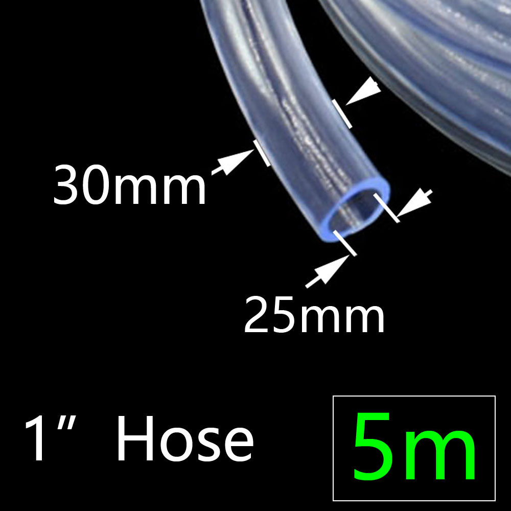 4/6/8/12/16/20/25Mm Tuin Watering Slang Transparante Flexibele Pvc plastic Pijp Water Beregening 1/4 3/8 1/2 3/4 1": 30mm