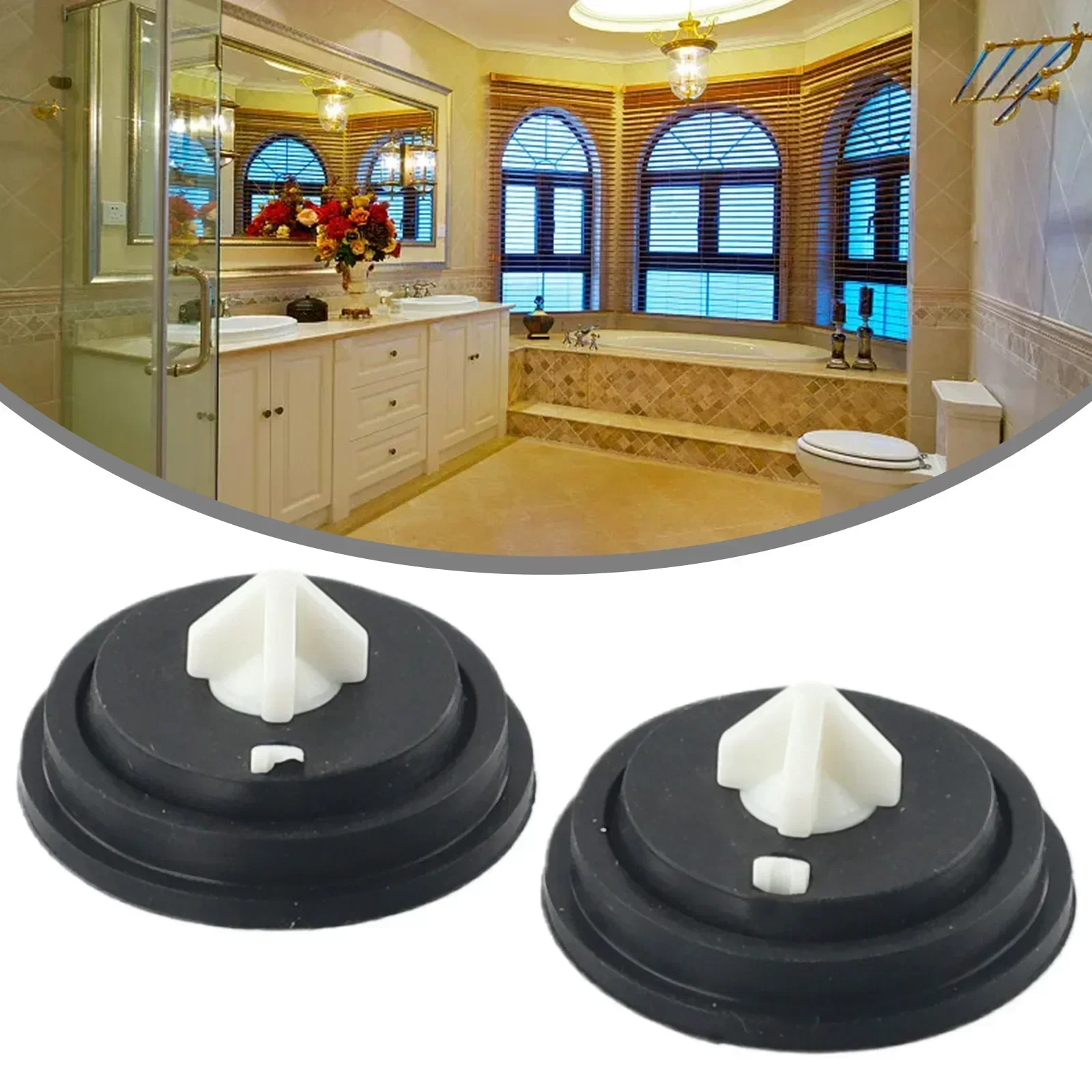 2 stücke Gummi Membran Ersatz Dichtung Wc Einlass Füllventil Dichtung Hardware Zubehör Wc Wasser Tank Abdichtung Leck