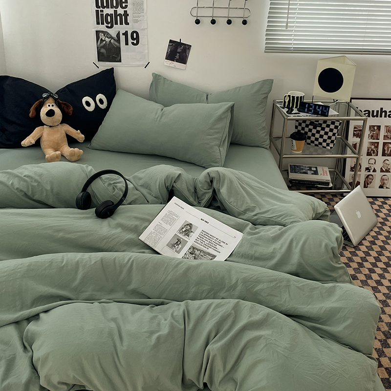 1 Stück blauer Bettbezug 150 x 200 pezo불 Nakon Vara Frances Frances Bettbezug aus gewaschener Baumwolle, Königin-Größe-Bettwäsche für Mädchen-Jungenzimmer (Kissenbezug. Bestellen Sie benötigen): 240X220cm / Burgunderrot