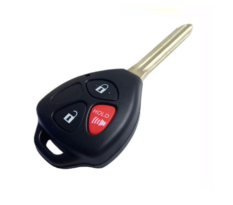3 knoppen Vervanging Remote Key Shell Case Voor Toyota Camry Reiz Fob Sleutel Cover