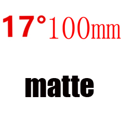 DEDA-tige de vélo de route en carbone, EDA, tige de vélo, diamètre de 31.8x70/80/90/100/110/120/130mm, mat à 6 à 17 degrés: 17 degree 100mm