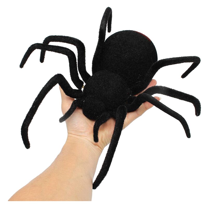 Rc Remote Controlled Spider Afstandsbediening Spider Speelgoed Halloween Giant Spider Latrodectus Black Widow 30*30*8.5cm