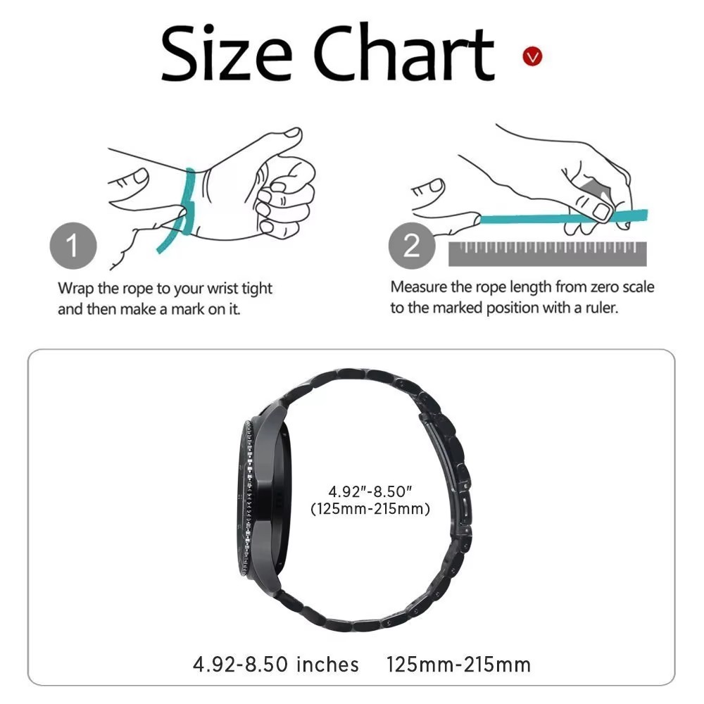 Smartwatch Strap Accessory For Mibro Watch A1 A2 X1 C3 Lite2 Band Metal 22mm Stainless Steel Strap Adjustable Watchband Bracelet