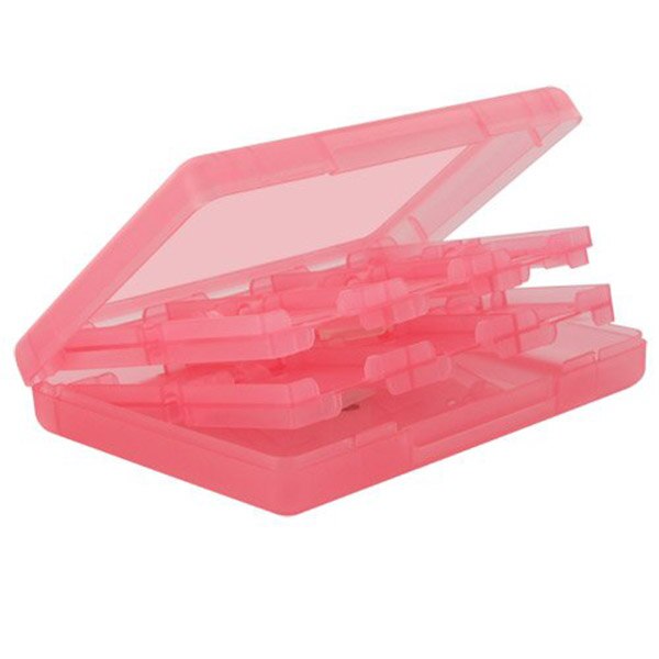 28 In 1 Game Card Case Houder Cartridge Box Voor Nintendo Ds 3DS Xl Ll Dsi Mt , Roze