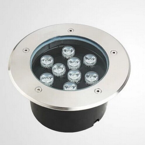 9 W LED Ingegraven Lamp Ondergrondse Licht AC 110-240 V IP65