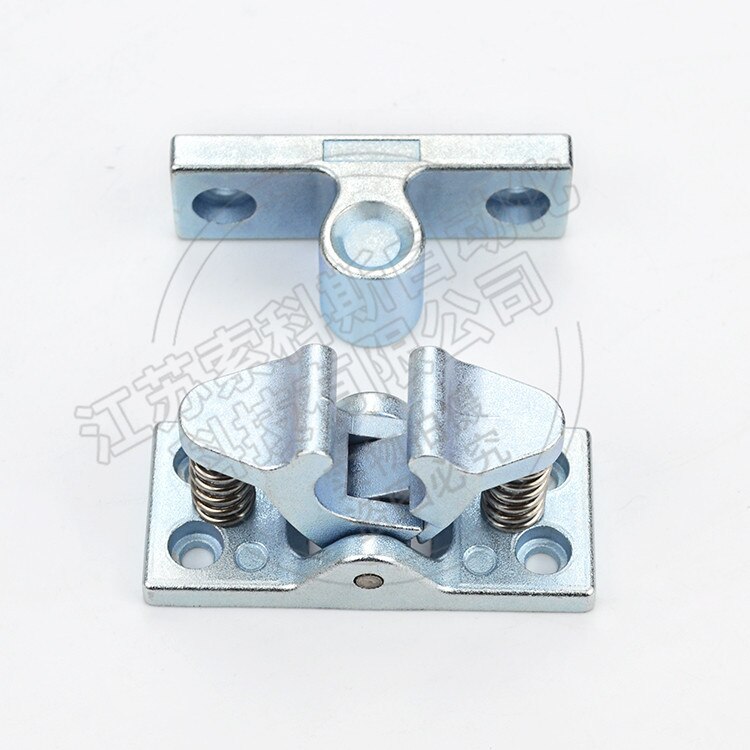 D-2002z Vigorously Floor Knob Spring Heavy Duty Spring Lock Door Lock Hasp Lock Door Metal Strong Collision Bead