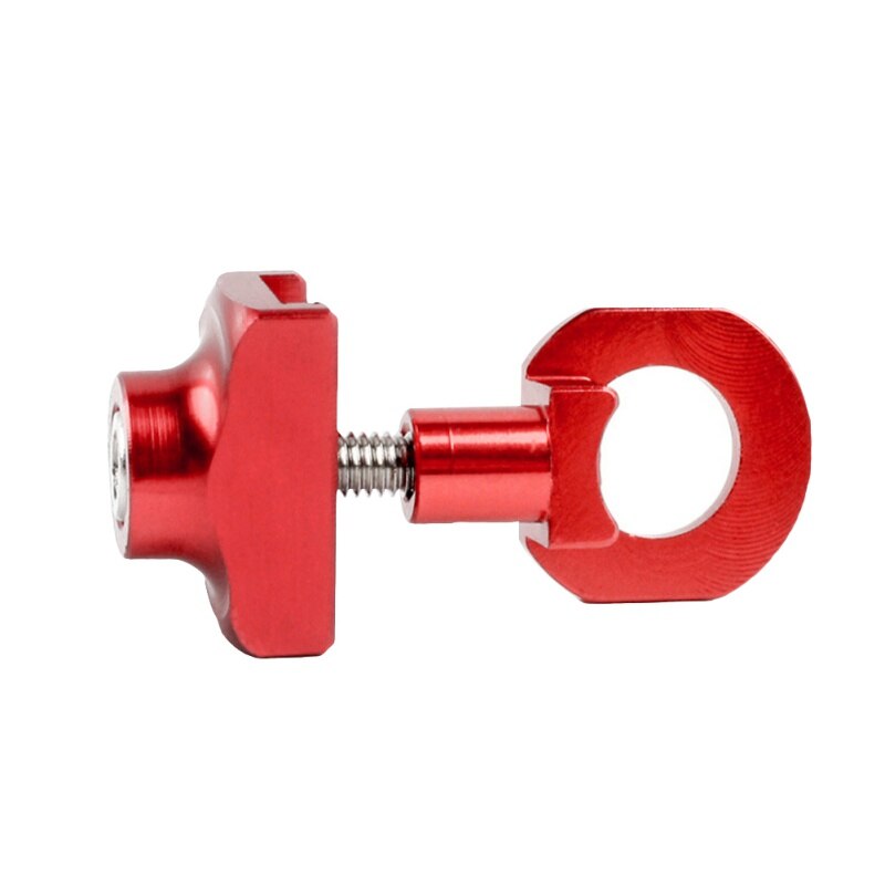 Tensor de cadena BMX de aluminio ultraligero, ajustador de bicicleta, tornillo de perno de bicicleta de una sola velocidad: Red