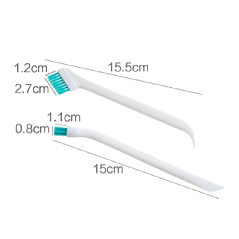 2 pz/set di pulizia spazzola stretta manico lungo portatile biberon gap spazzola di pulizia della famiglia attrezzo della cucina
