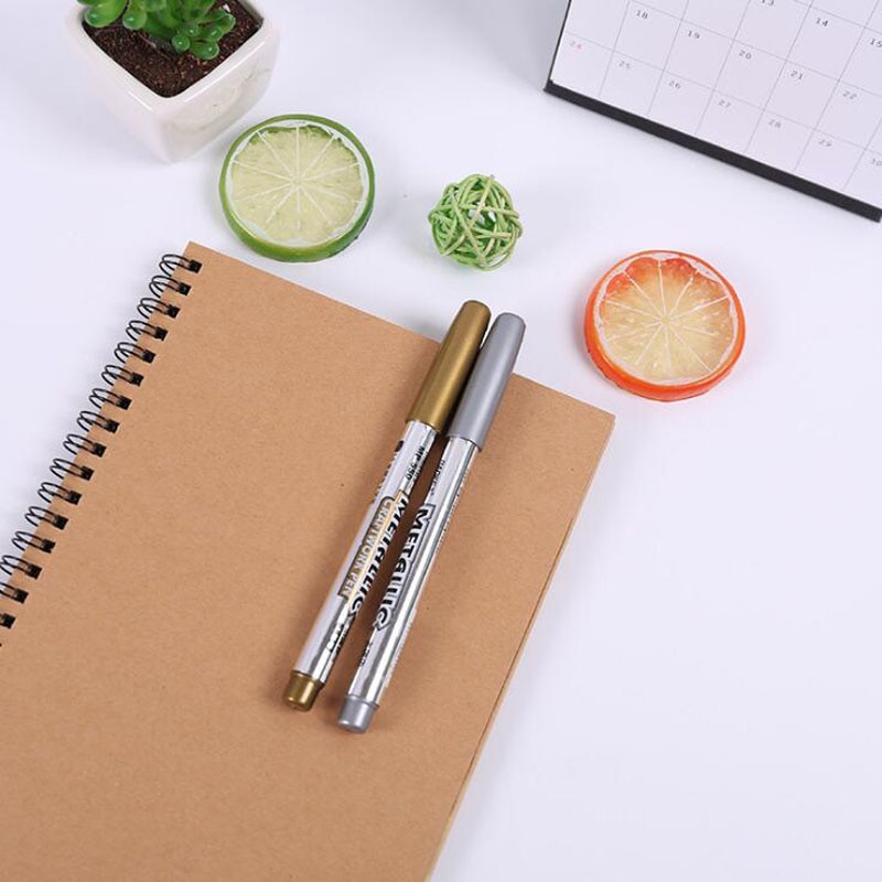 1X Simple Craft Marker Pen Greeting Invitation Card Letter Writing Pen School Office Supply Student Stationery Calligraphy Pen