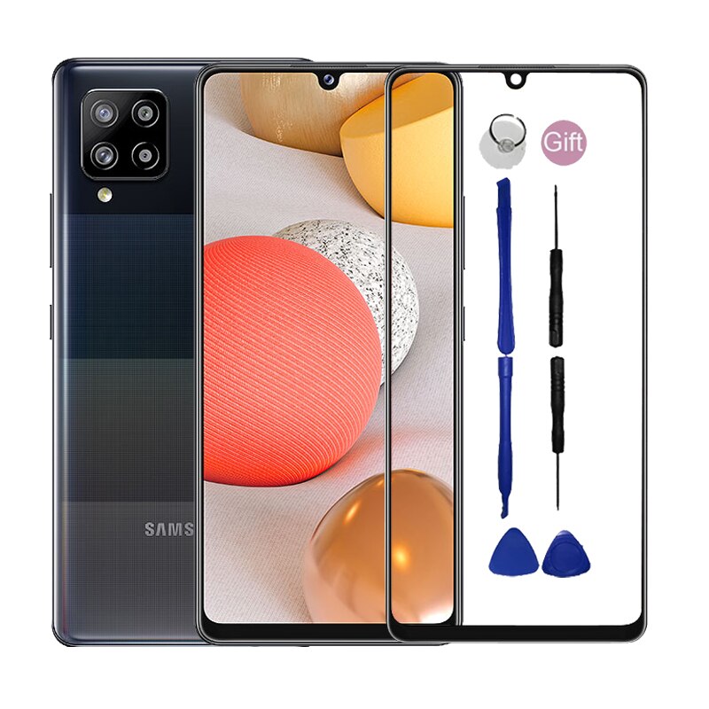 Voor Samsung Galaxy A42 M42 5G Voorpaneel Voor Samsung Galaxy A42 M42 Een 42 M 42 Touch Screen outer Glas Niet Lcd Display Sensor: A42 (5G)