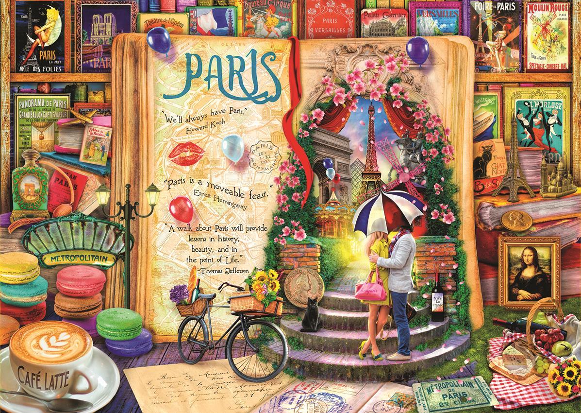 Art Puzzle Paris 1000 Piece Jigsaw Puzzle