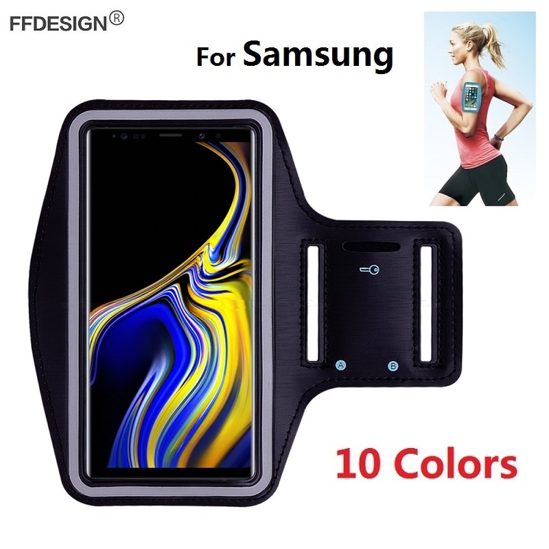 Estuche deportivo para teléfono móvil para Samsung Galaxy Note 9 8 J4 J6 A6 A8 A7 S7 funda para teléfono S8 S9 S10 Plus