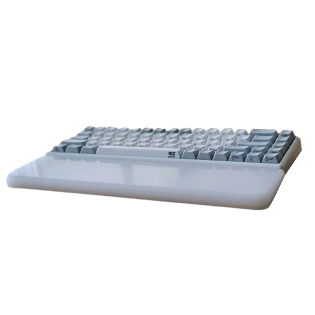 Hars Toetsenbord Polssteun Pad Pols Hand Pad Voor 61 87 104 Toetsen Mechanische Toetsenbord Voor Kantoor Gaming Pc Laptop notebook-Wit