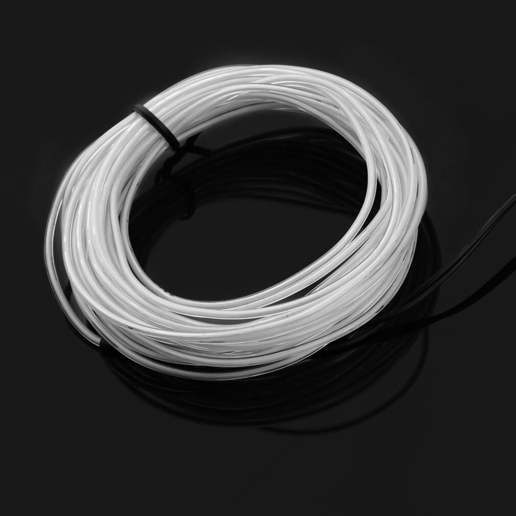 3M Flexible EL Wire Tube Rope Battery Powered Flexible Neon Light Car Party Wedding Decor With Controller LED Light