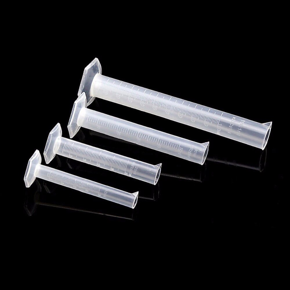 4pcs/set 10/25/50/100ML Mini Plastic Measuring Cup Jug Pour Spout Surface Kitchen Tool Supplies accessories tools
