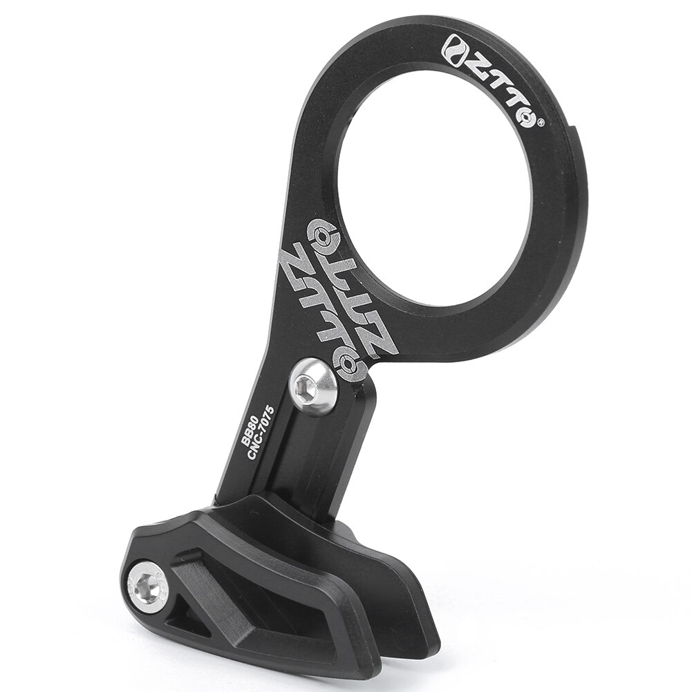 Ztto fietskettinggeleider ultralichte kettingkast mountainbike kettinggeleider klembevestiging voor 32-40t ronde en 32t-38t ovale kettingbladen