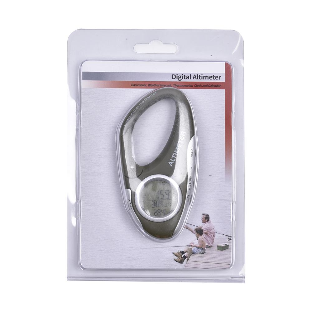 Height measuring instrument Multi-function carabiner altimeter with thermometer weather forecast orientation mode instrument