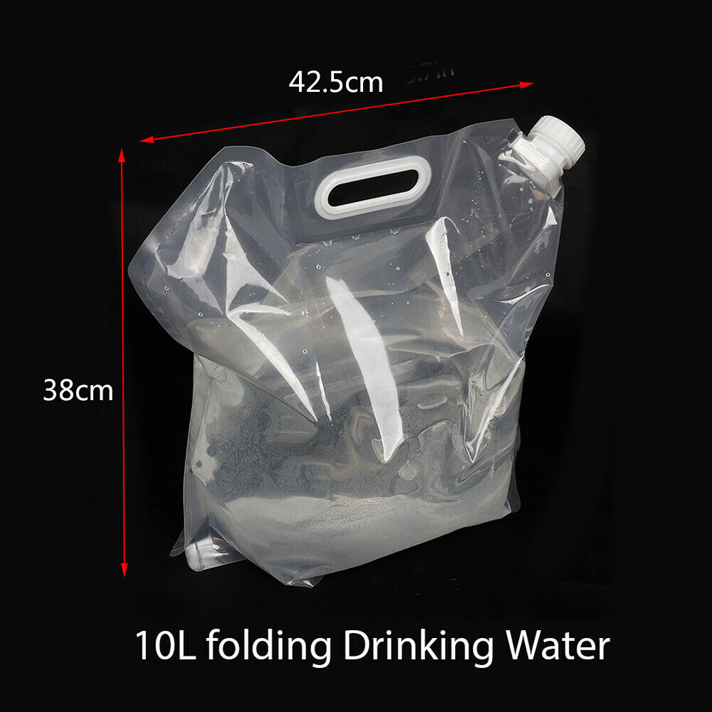 15l/10l/5l sammenklappelig vandpose udendørs sport camping vandreture storge vandspand picnic vandbeholder: 10l