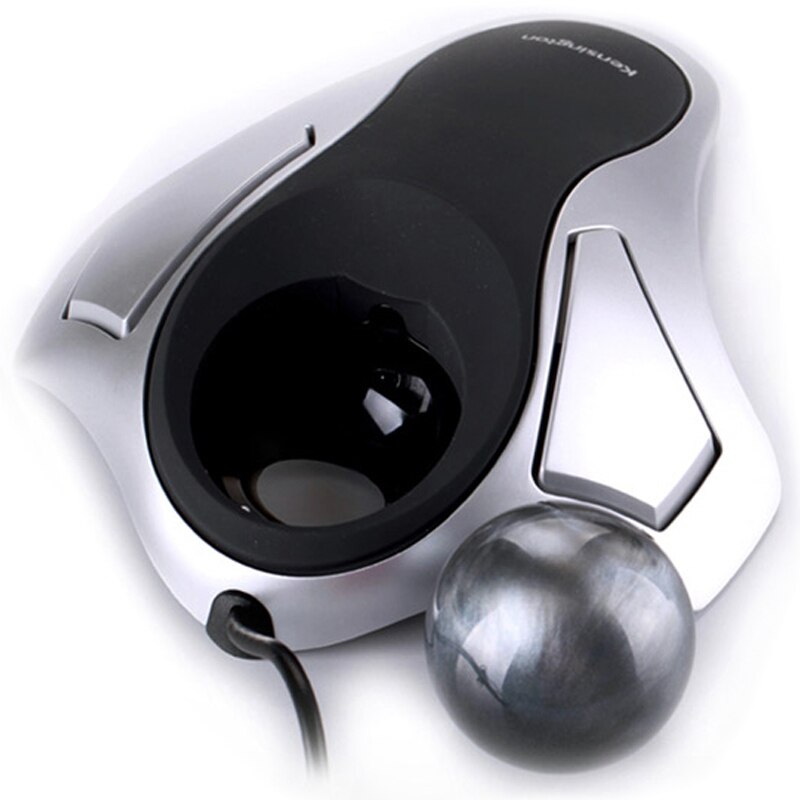 Ratón óptico Orbit con cable Trackball, Mouse K64327