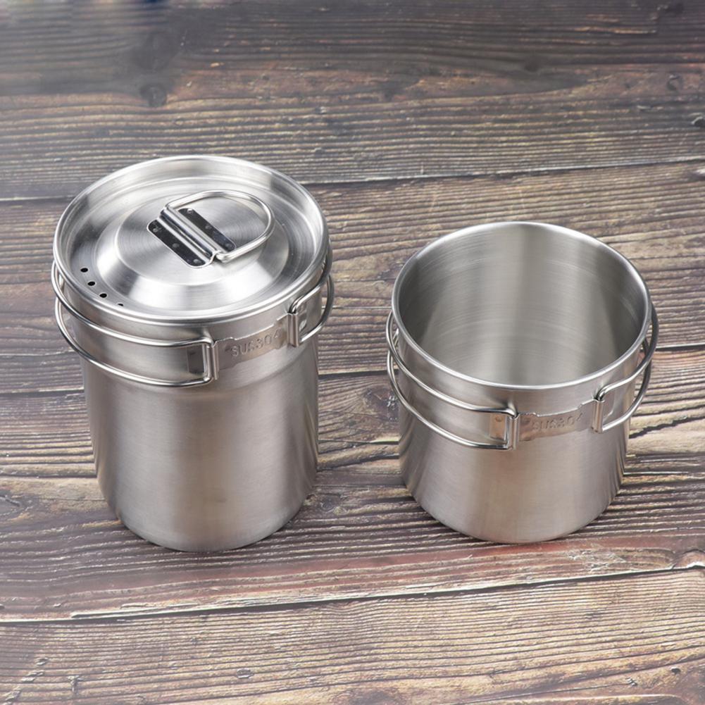 1 einstellen dauerhaft Trinken Tasse Leichte Wasser Tasse Doppel-tasse Anti-rost Edelstahl Tee Tasse