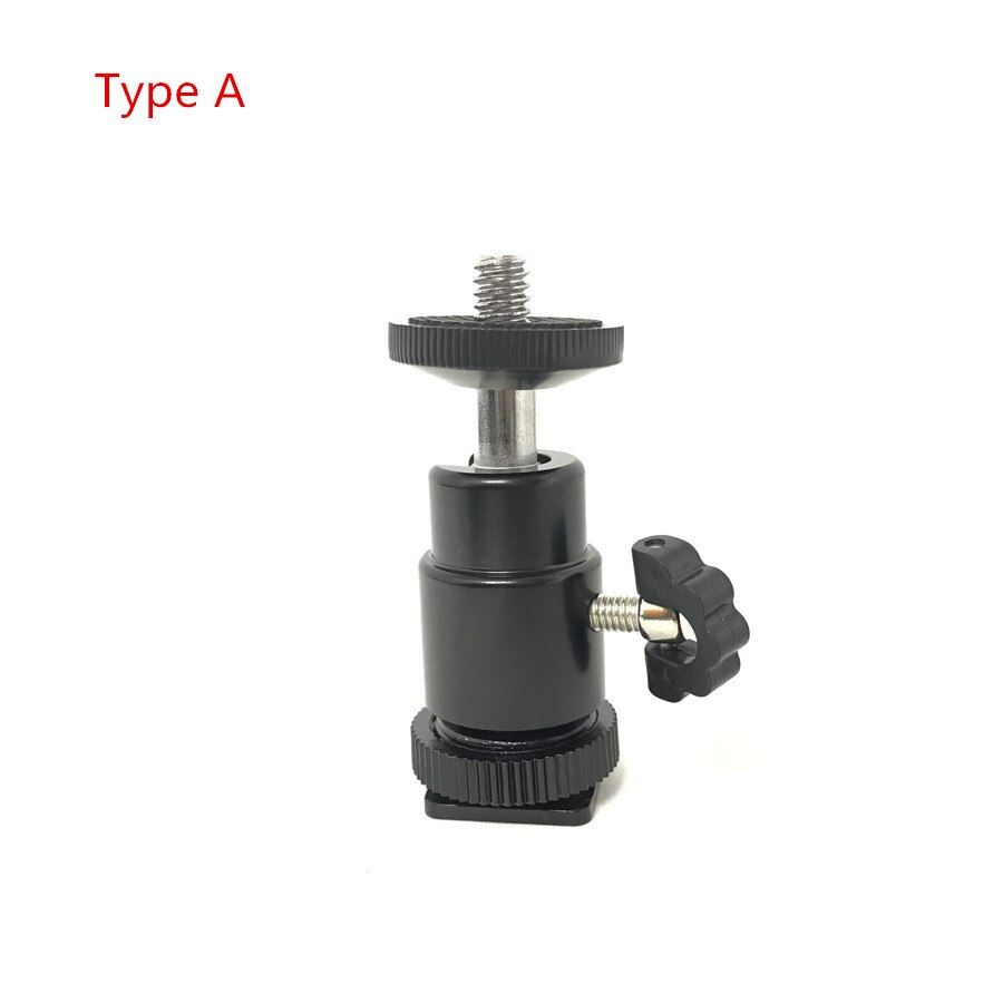 Jadkinsta Camera Tripod Ball Head 360 Degree Mini Ballhead for Camera LED Light Monitor Photo Studio Accessories Ball Mount: A