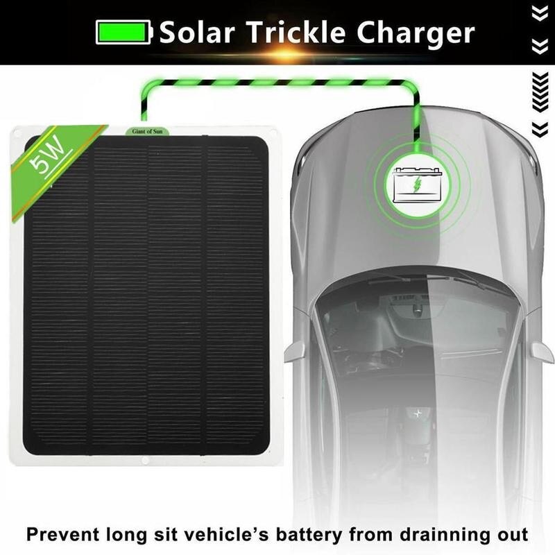 5/10/20w solcellepanel 12v batterilader bærbar solcelle gjør-det-selv solcellesystem polykrystallinsk batteri mobiltelefonladere panel